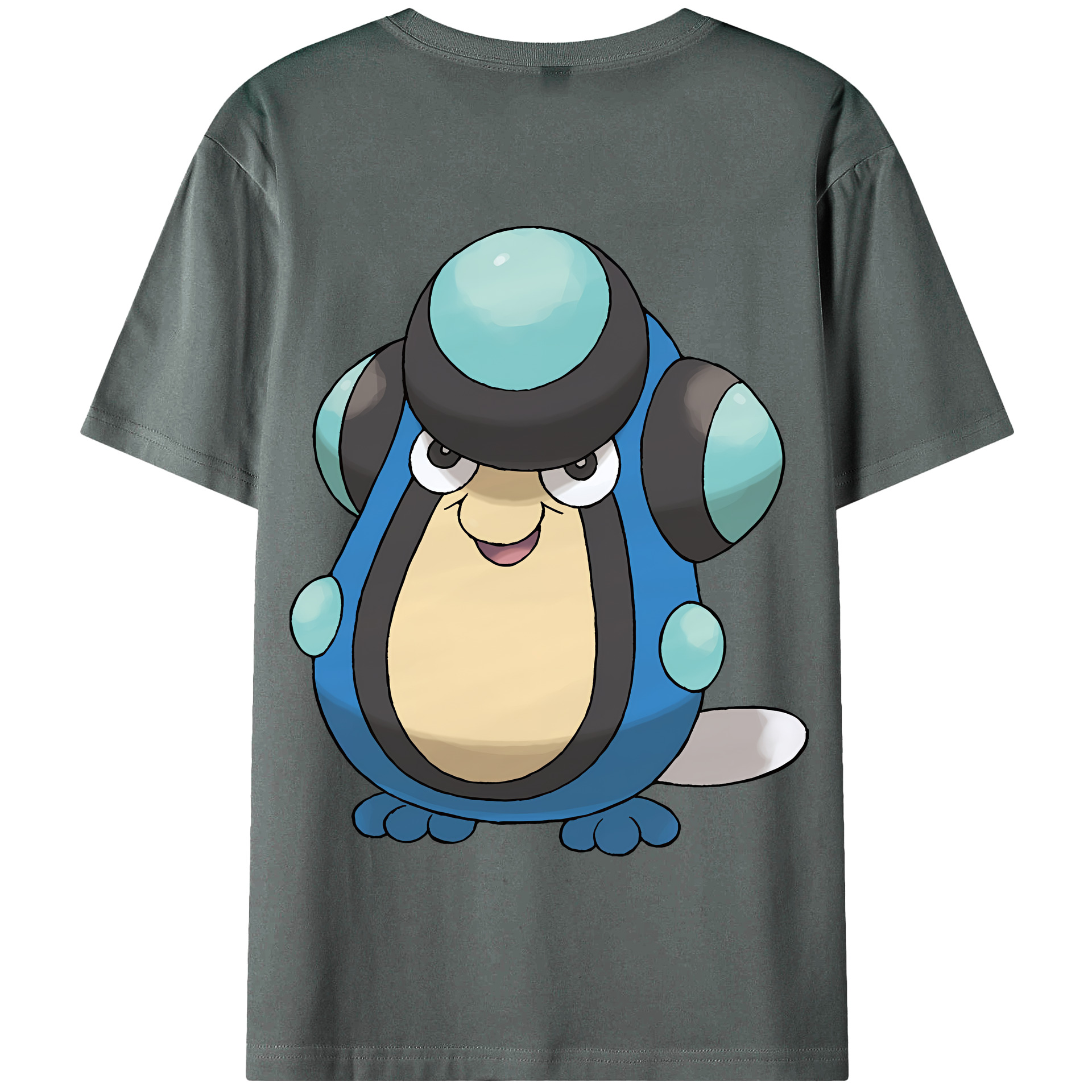（画像用） ポケットモンスター Pokémon 綿100％半袖Tシャツ（背面プリント）